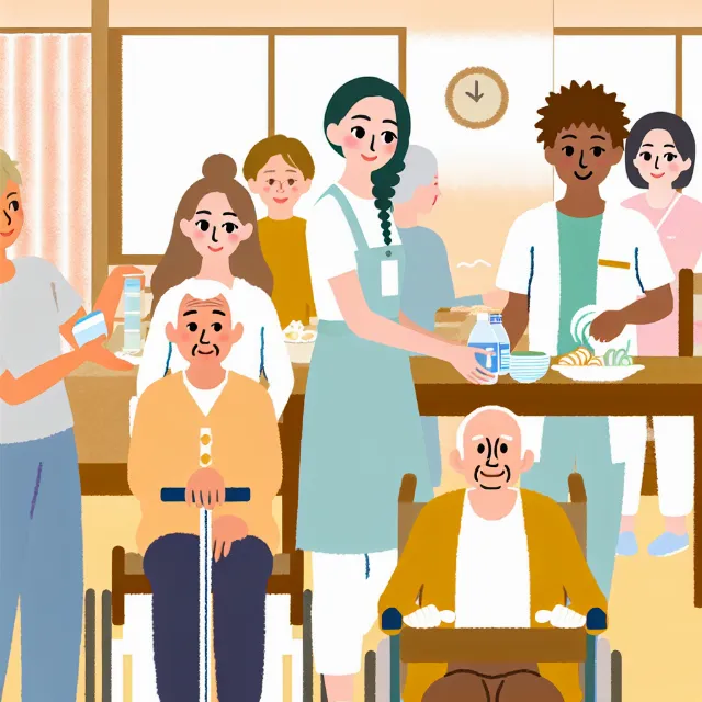 グループホームにおける日常生活支援の重要性と具体例の画像
