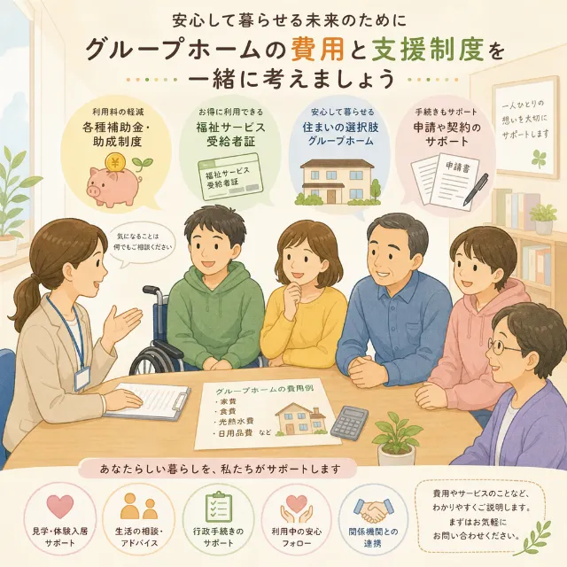 障がい者グループホームを支える補助金・支援制度の基本の画像