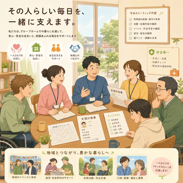 障がい者グループホーム運営で押さえたい基準と実務の要点の画像