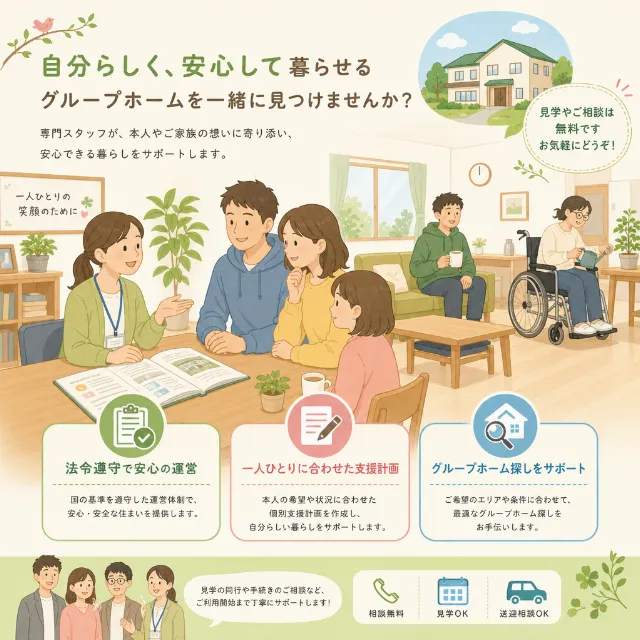 障がい者グループホーム運営で確認したい制度と実務の要点の画像