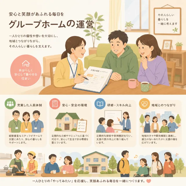障がい者グループホーム運営で押さえたい基準と実務の要点の画像