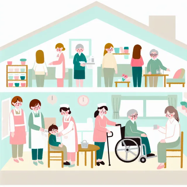 障がい者グループホーム運営における人員配置とその重要性の画像