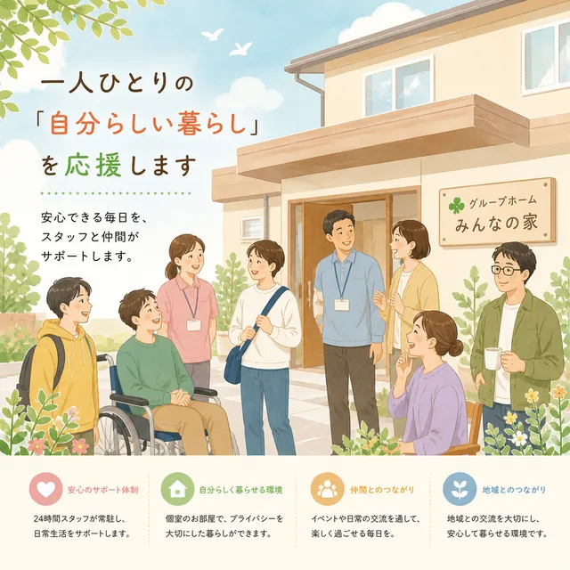障害者総合支援法で見る共同生活援助の基礎と運営実務の画像