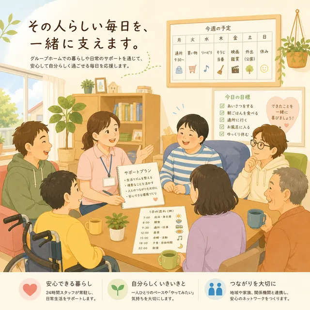 障がい者グループホーム運営で押さえたい基準と現場対応の画像