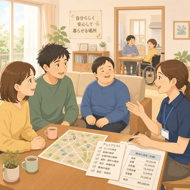 障がい者グループホームの入居前に知りたい準備と費用の基本の画像