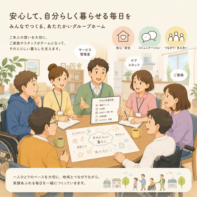 障がい者グループホーム運営で押さえたい実務と連携の要点の画像